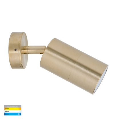 HV1255T-HV1257T - Tivah Solid Brass TRI Colour Single Adjustable Wall Pillar Lights