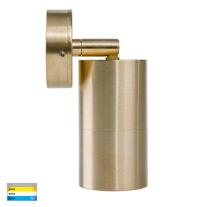 HV1255T-HV1257T - Tivah Solid Brass TRI Colour Single Adjustable Wall Pillar Lights