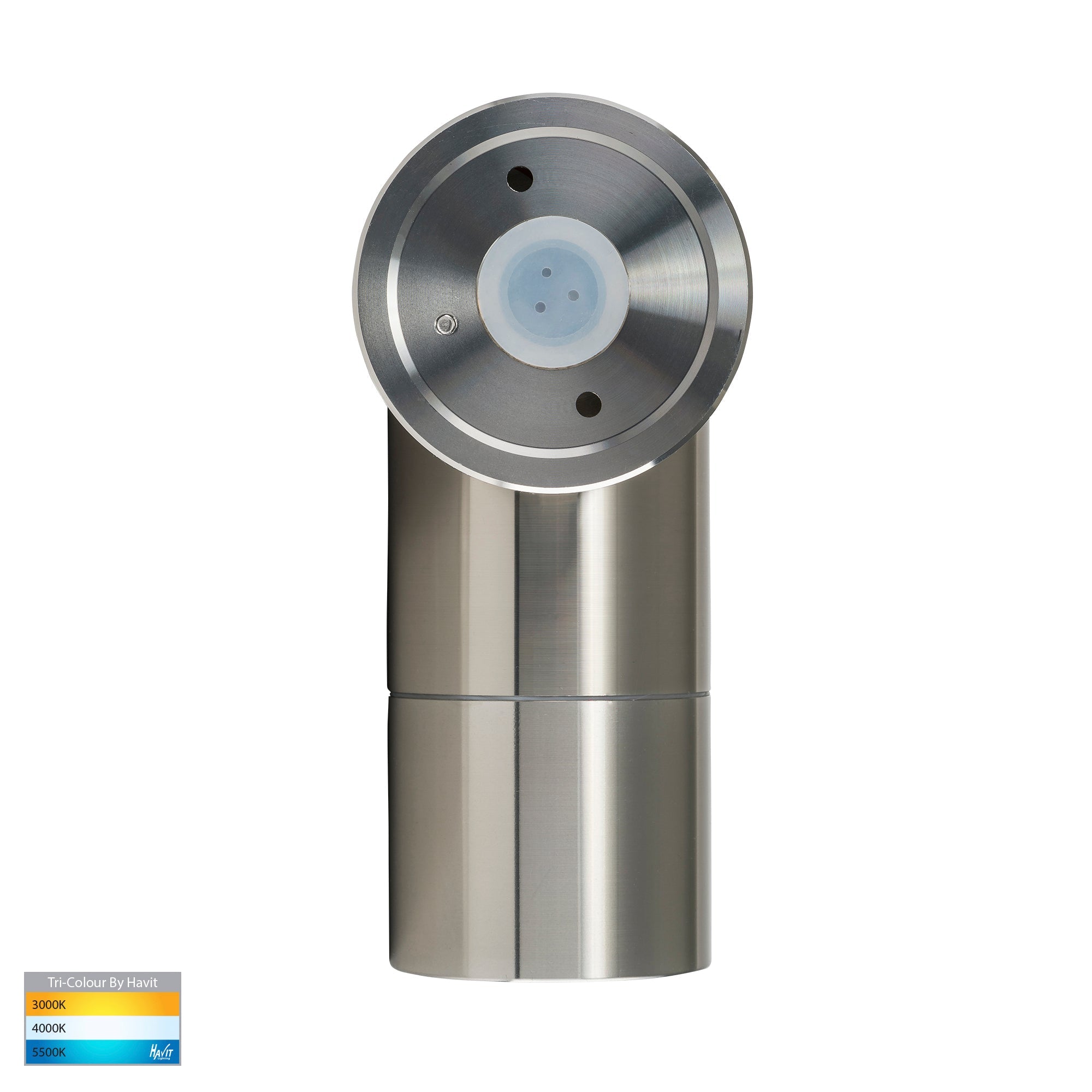 HV1285T-HV1287T - Tivah Titanium Aluminium TRI Colour Single Adjustable Wall Pillar Lights