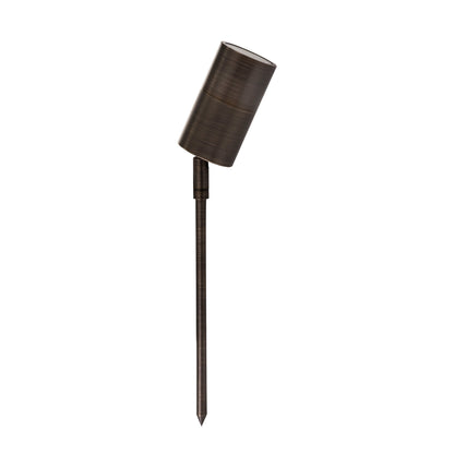 HV1426NW-AB- Mini Tivah Antique Brass 3w MR11 Garden Spike Light