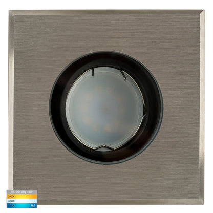 HV1825T-SQ - Luta 316 Stainless Steel TRI Colour Adjustable Inground Light