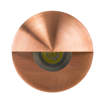 HV2891-CP - Mini Ollo Copper LED Step Light with Eyelid