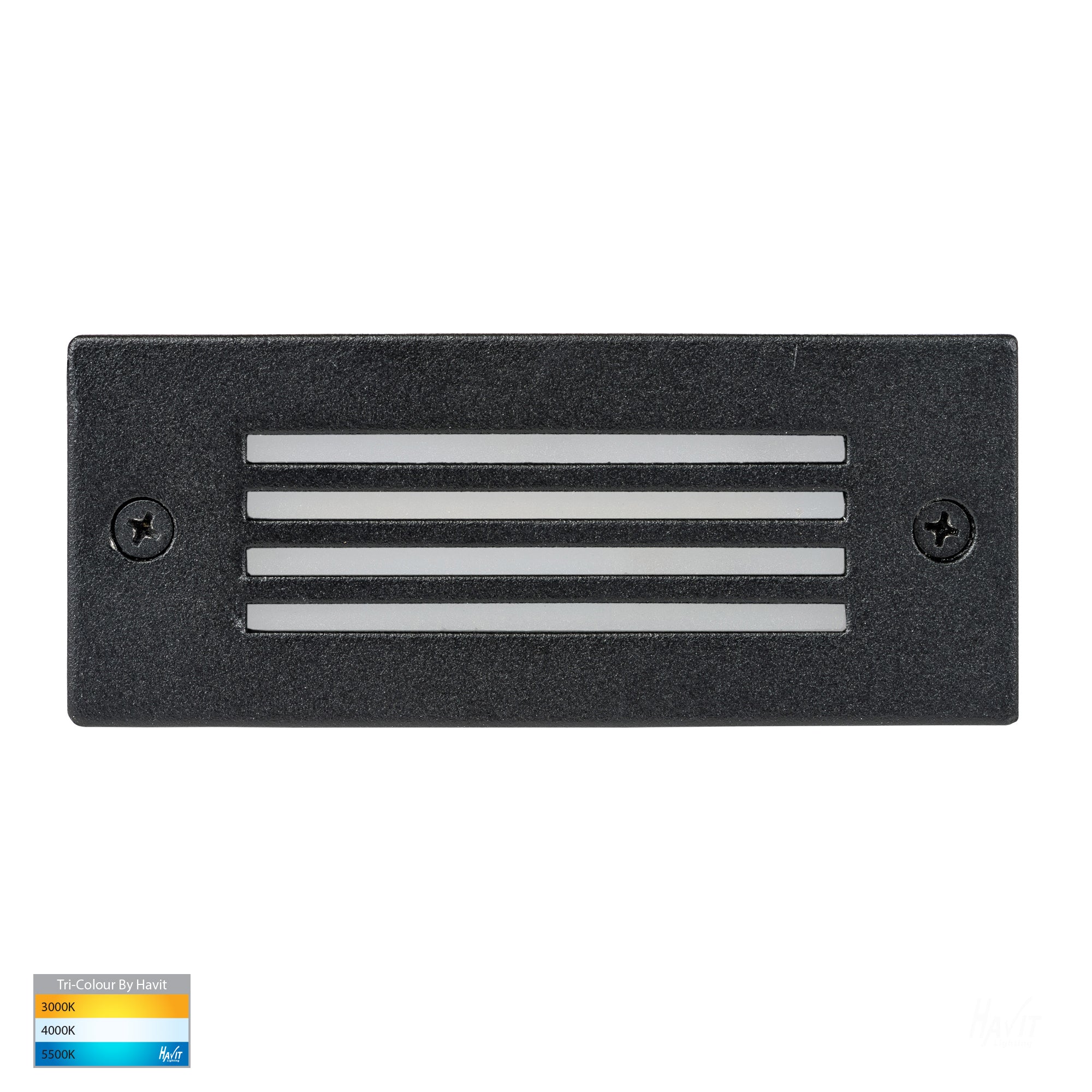 HV3006T-BLK-12V | HV3006T-BLK-240V - Bata Black 6w LED Brick Light