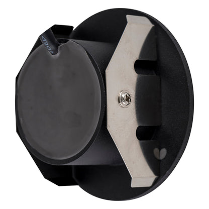 HV3205-BLK - Reces Black Round Recessed LED Step Light