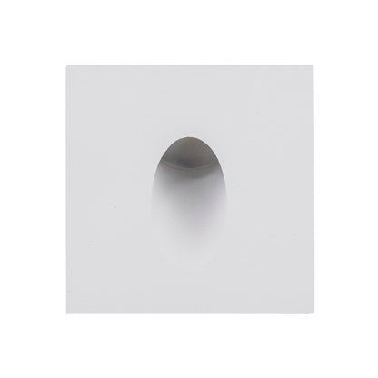 HV3216-WHT - Mini Reces White Square Recessed LED Step Light