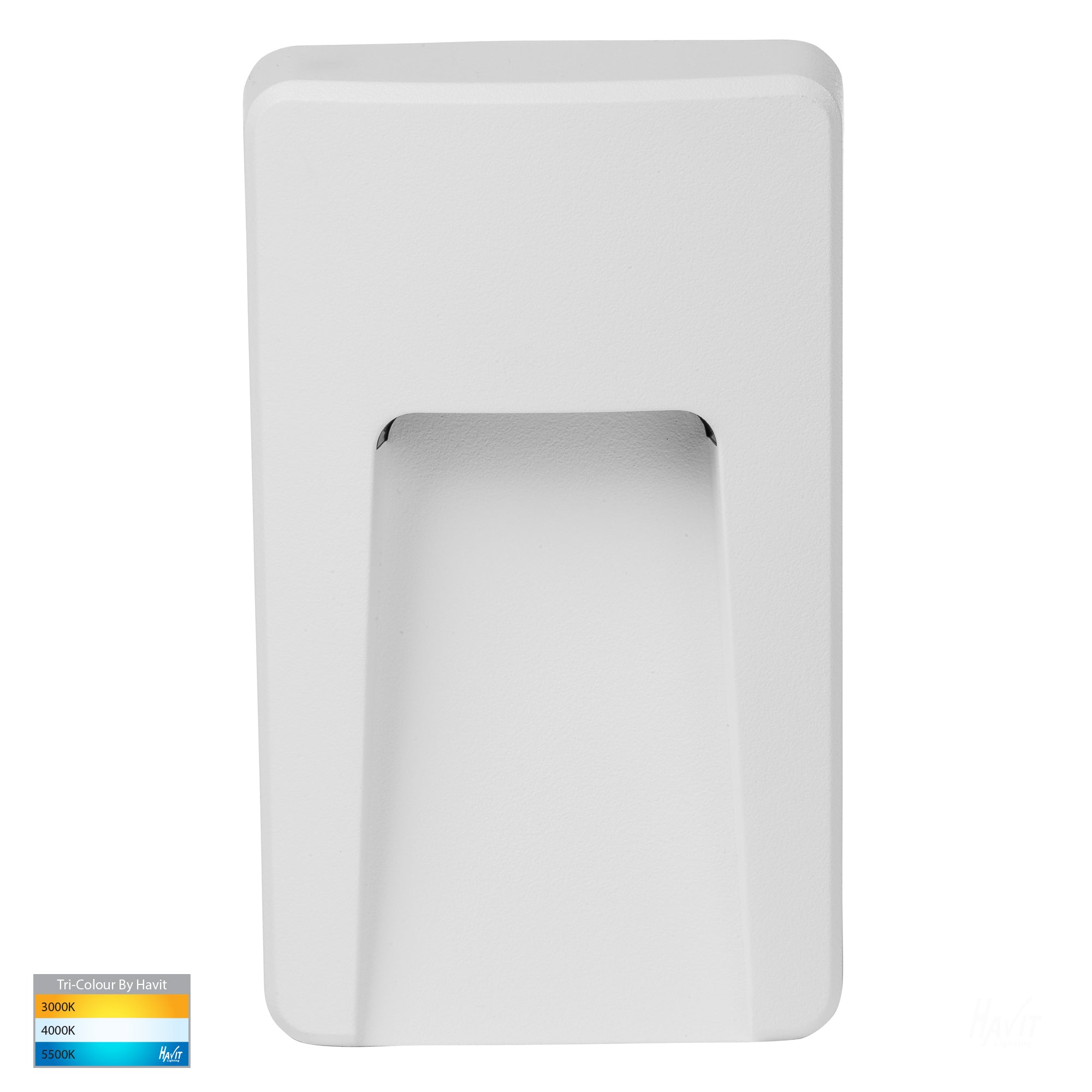 HV3223T-WHT - Seefore Polycarbonate White LED Step Light