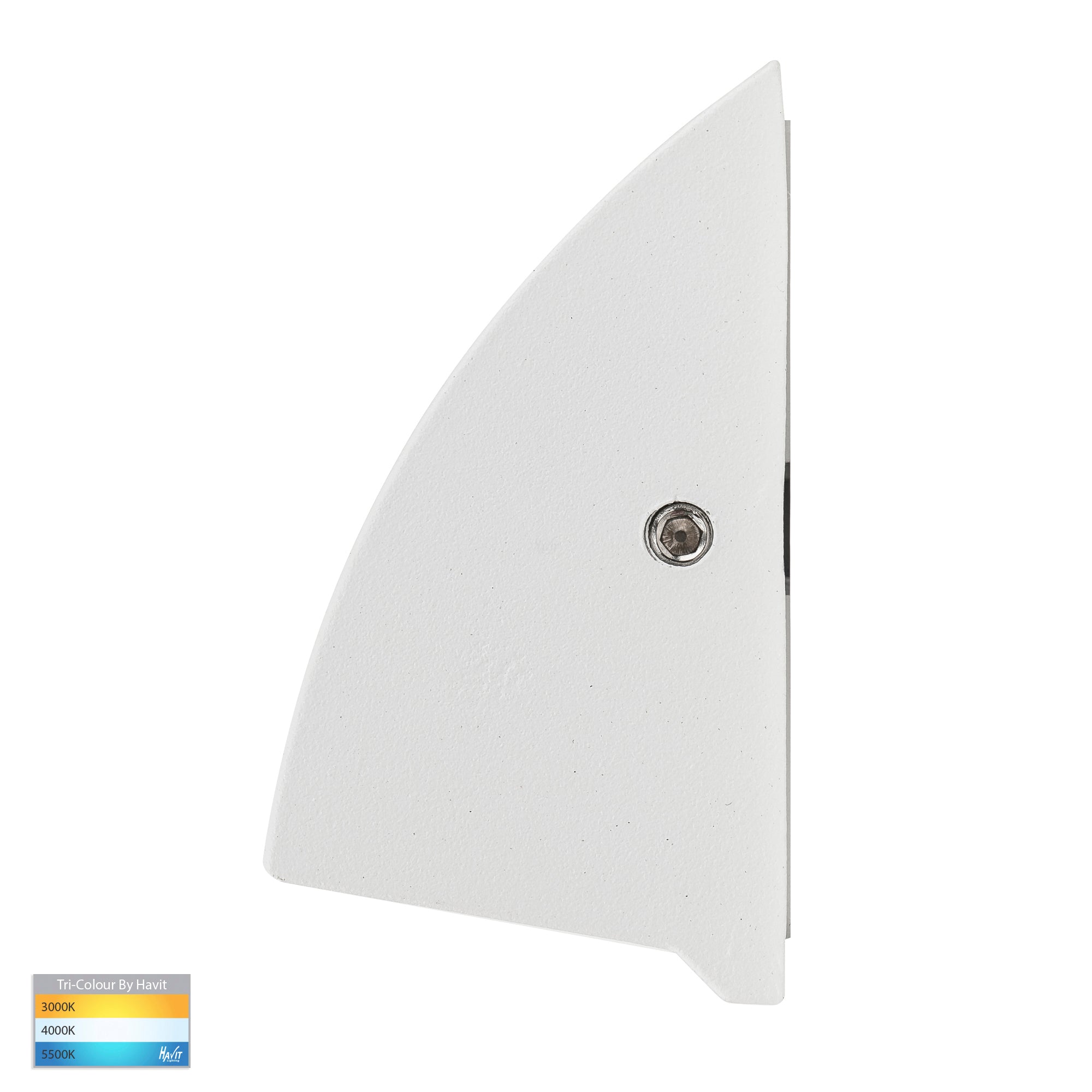 HV3271T-WHT-12V - Taso 6w White TRI Colour LED Step Light