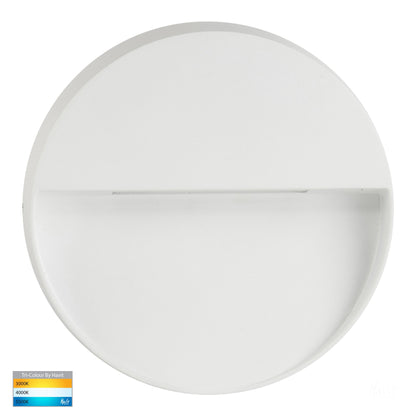 HV3277T-WHT - Virsma White Round LED Step lights