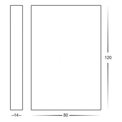 HV3289T-WHT-12V - Stylez White Up & Down LED Wall Light