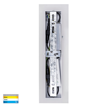 HV3571T-WHT - Barline Shadow Aluminium White 300mm Wall Light