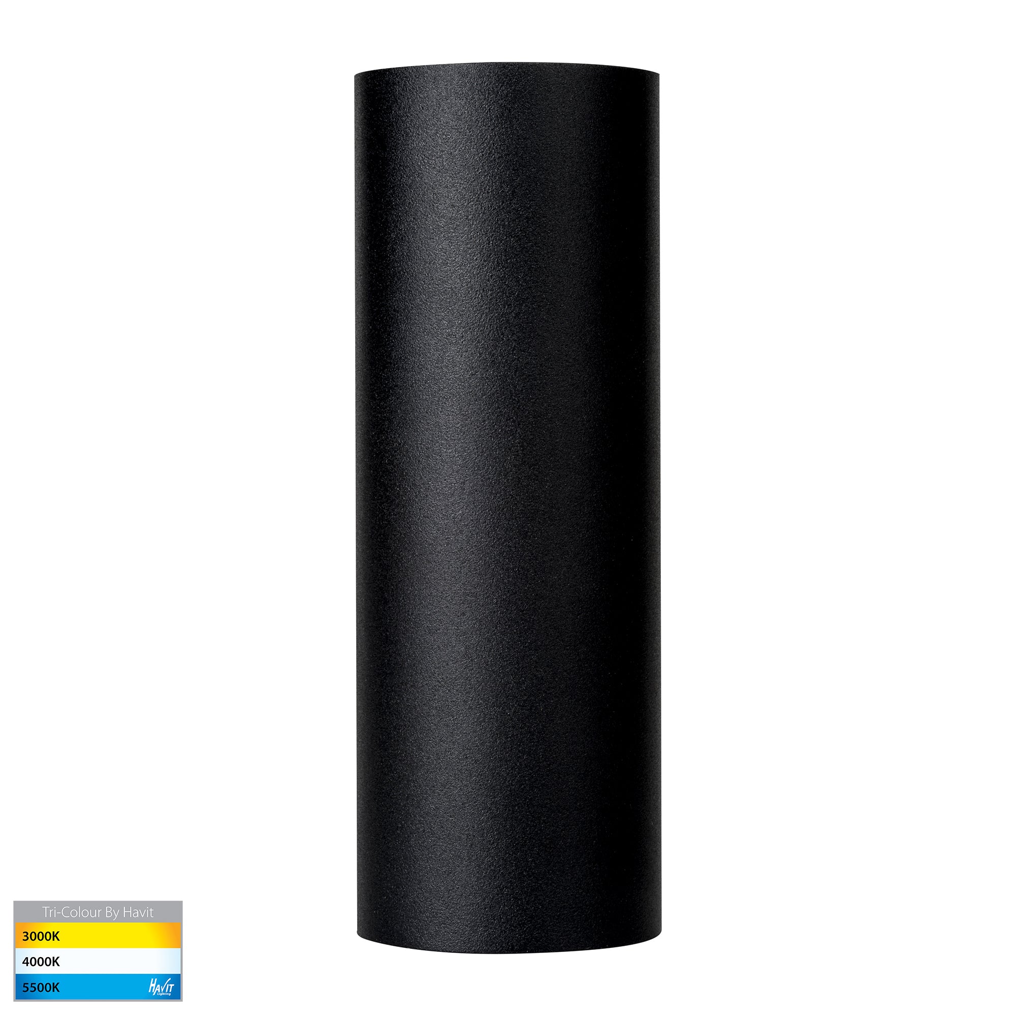 HV3626T-BLK- Aries 316 Stainless Steel Black Up & Down LED Wall Light