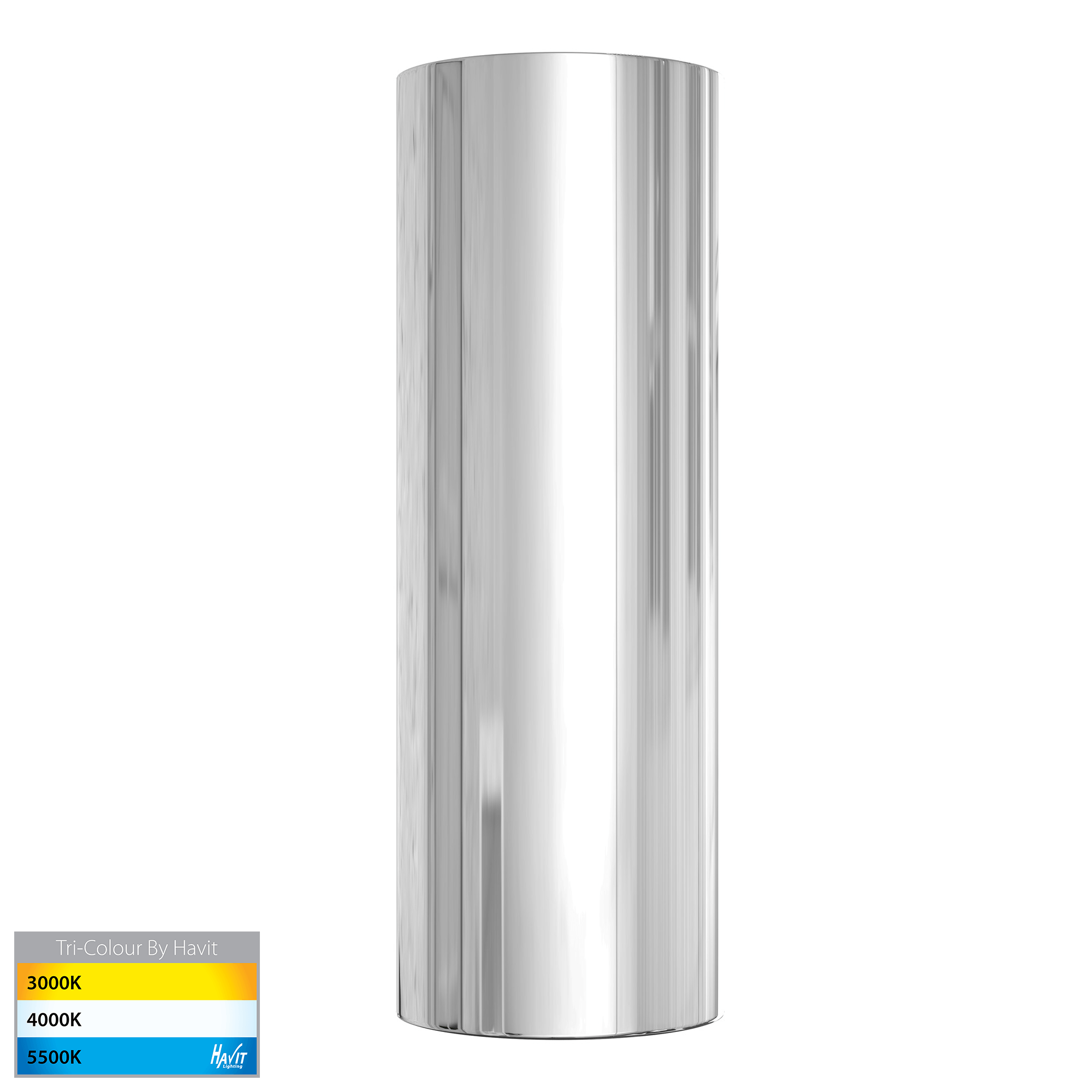 HV3626T-PSS316 - Aries Polished 316 Stainless Steel Up & Down LED Wall Light