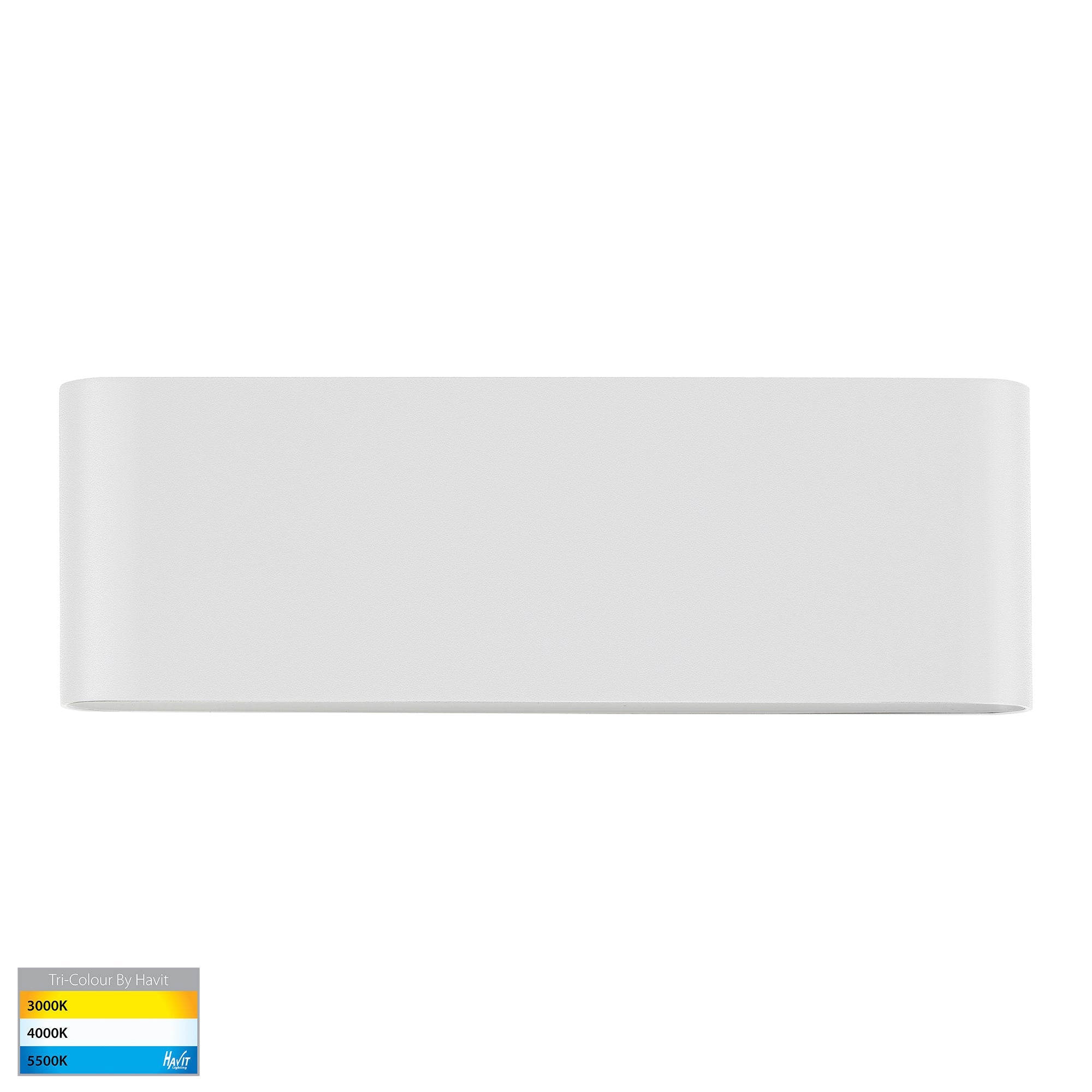 HV3652T-WHT- Lisse White Fixed Down LED Wall Light