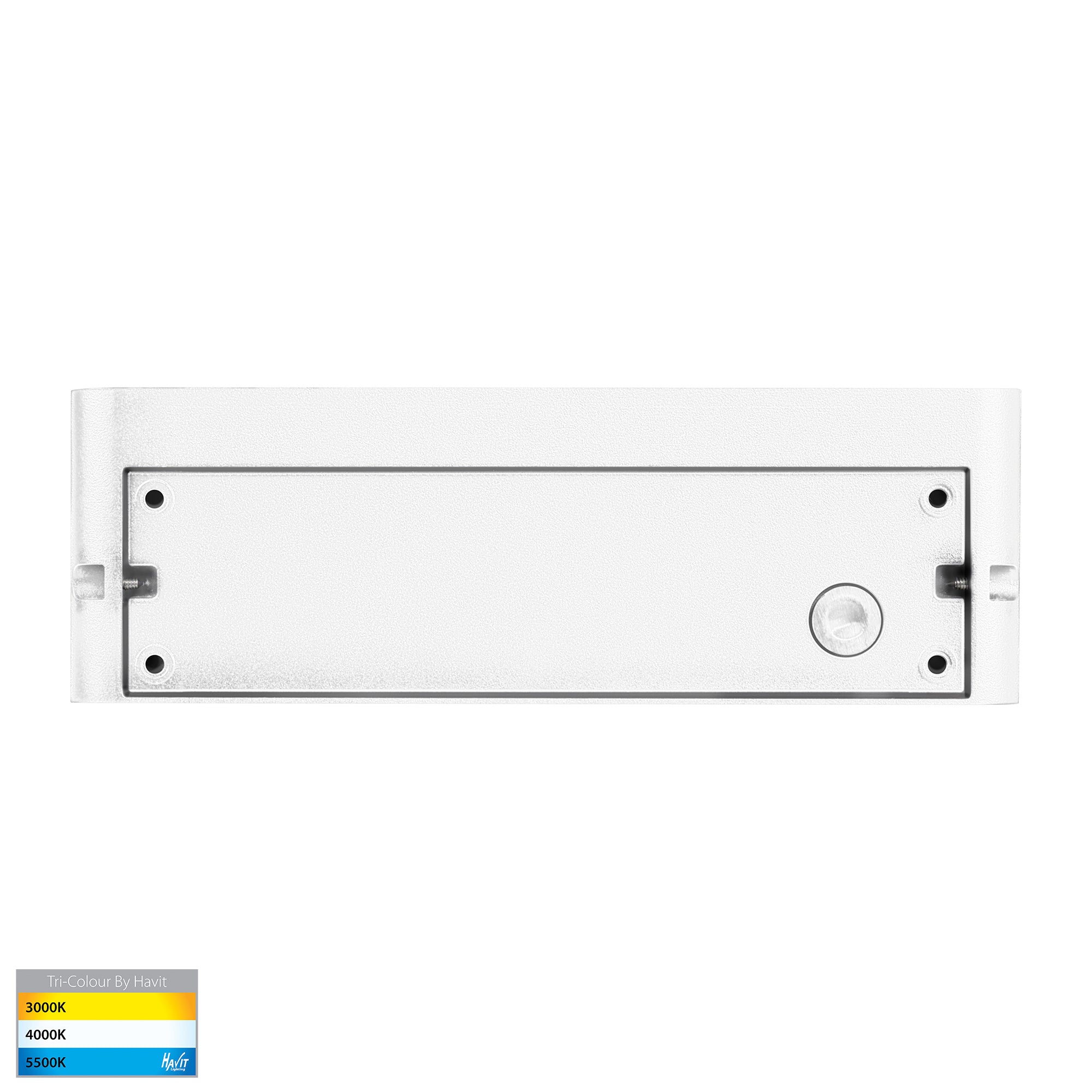 HV3652T-WHT- Lisse White Fixed Down LED Wall Light