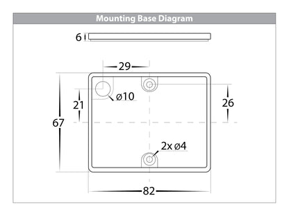 HV3658T-BLK-SQ | HV3658T-BLK-SQ-12V - Versa Black Square Up & Down Wall Light