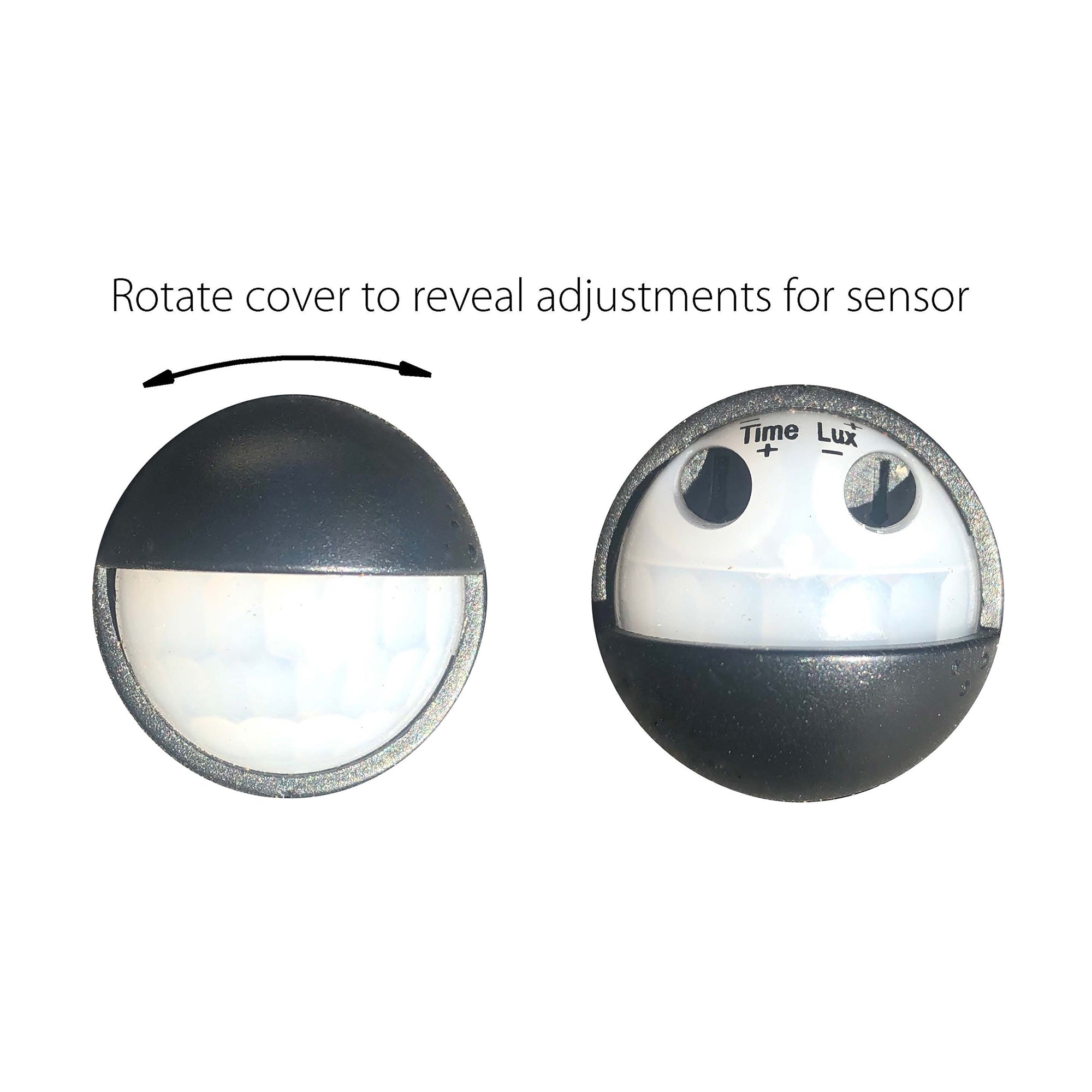 HV3684T-BLK - Revo Black Double Adjustable Wall Light With Sensor