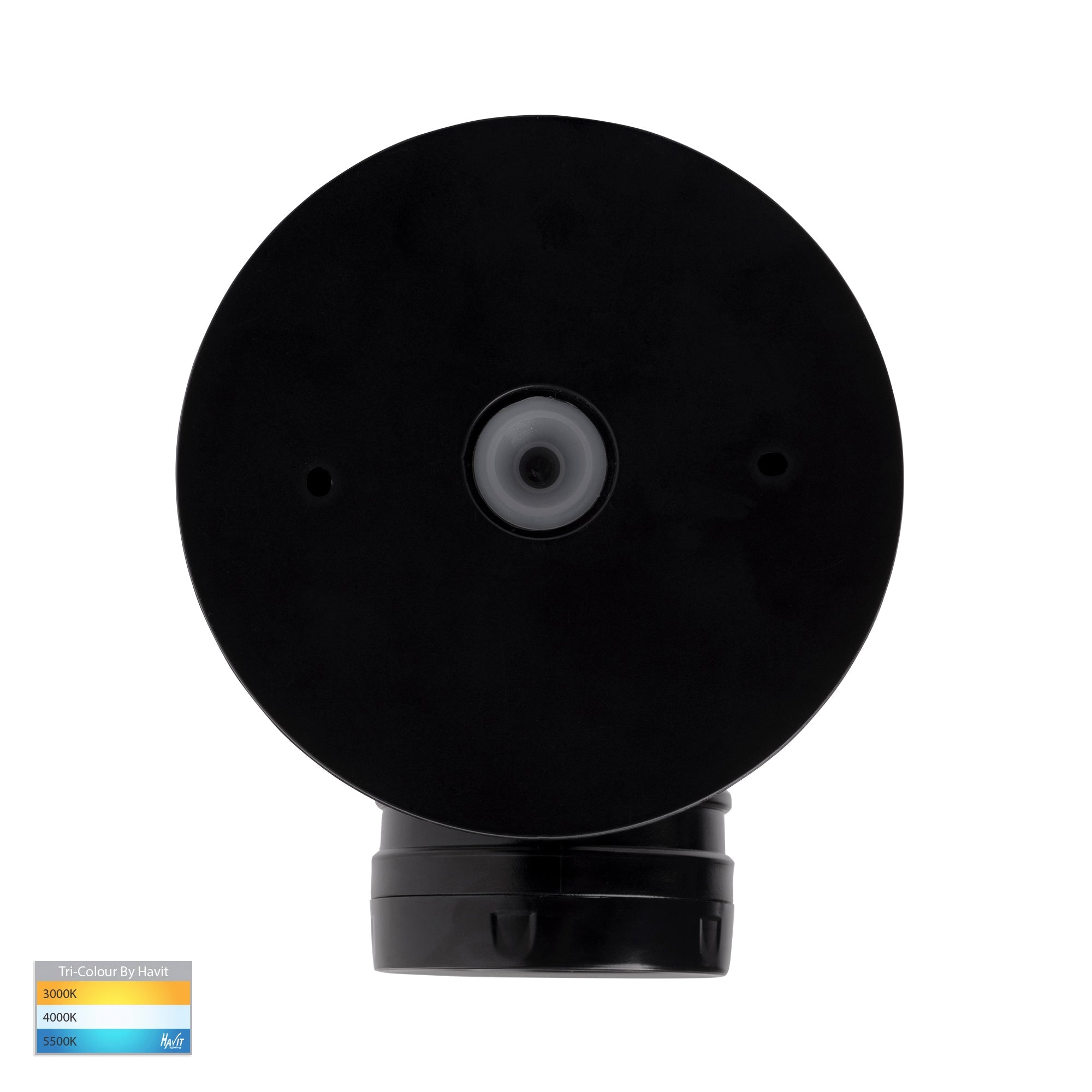 HV3791T-BLK - Focus Polycarbonate Black Single Adjustable Spot Light
