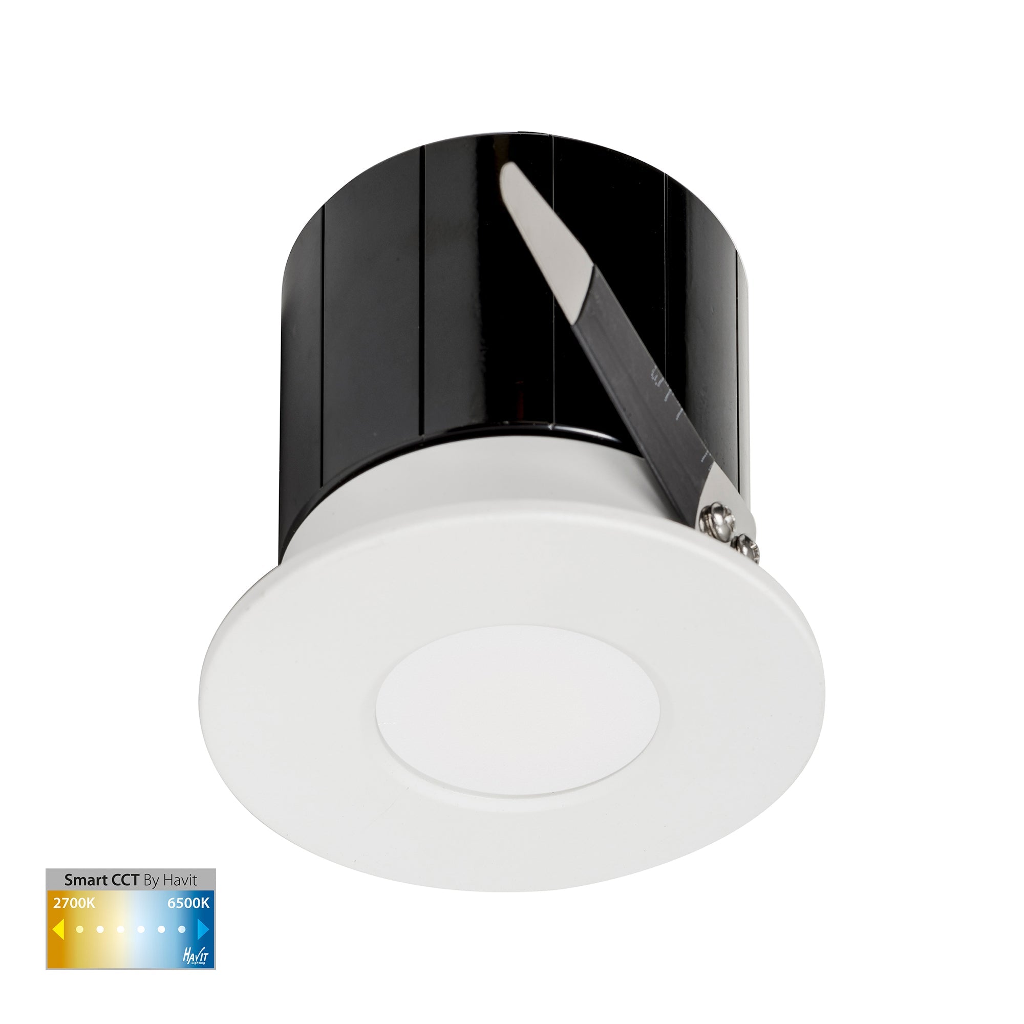 HV5511CCT-WHT - Prime White Fixed CCT WIFI LED Downlight