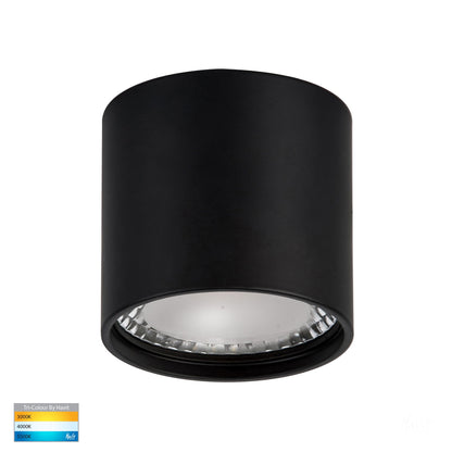 HV5802T-BLK | HV5802T-BLK-12V - Nella Black 7w Surface Mounted LED Downlight