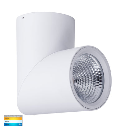 HV5825T-WHT | HV5825T-WHT-12V - Nella White 24w Surface Mounted Rotatable LED Downlight