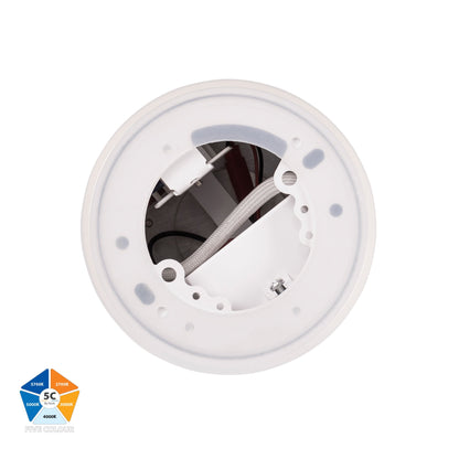 HV5842S-WHT-EXT | HV5842S-WHT-EXT-12V - Nella White 12w Surface Mounted LED Downlight