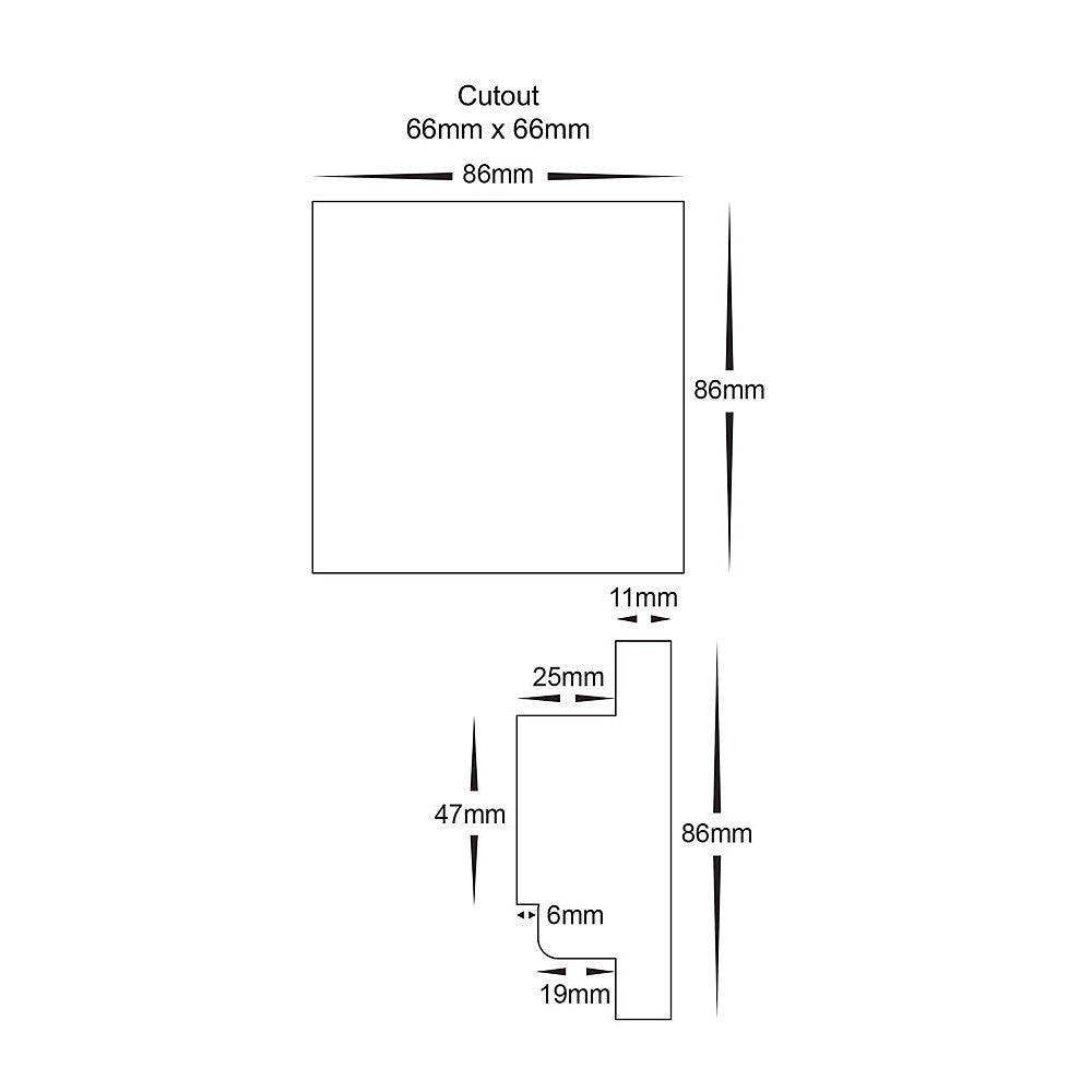 HV9101-E4S - RGBC or RGBW LED Strip Controller