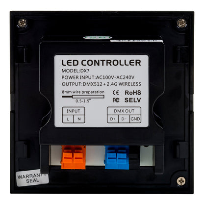 HV9101-DX7 - Colour Temp (CT) Zone LED Strip Touch Panel Controller