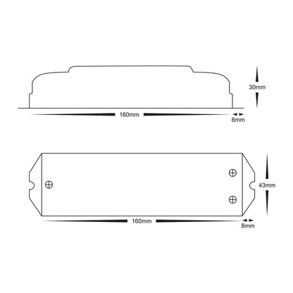 HV9104-LT-3010-12A - Single Channel LED Strip Repeater