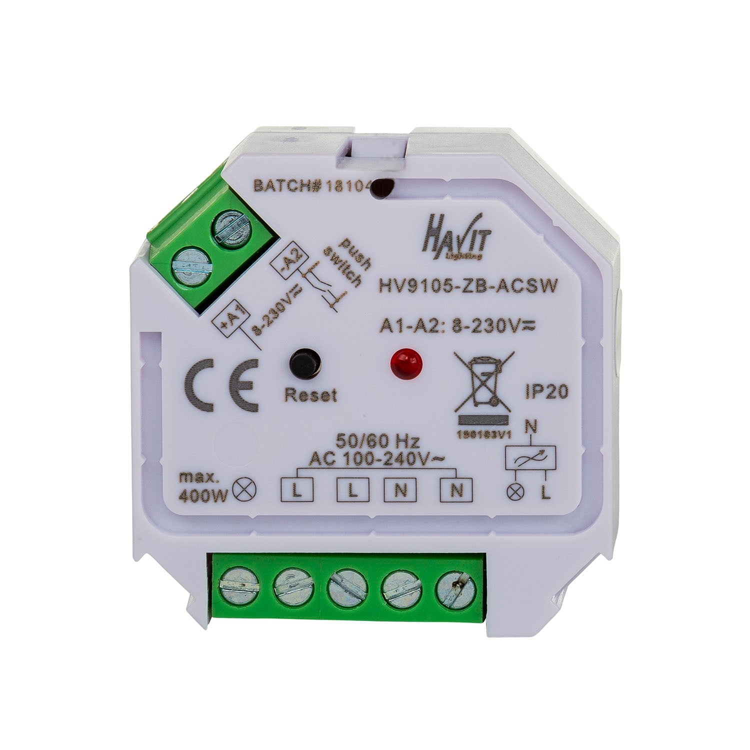 HV9105-ZB-ACSW Zigbee On-Off switch