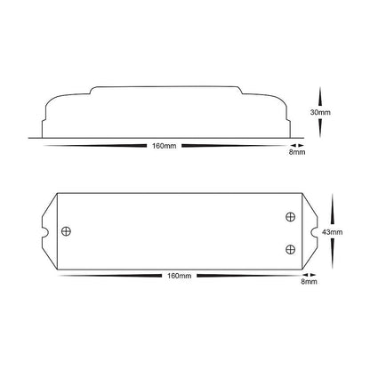 HV9106-LT-704-5A - 0-1/10V RGBW LED Strip Controller