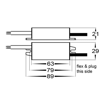 HV9650S - 10w 12v DC Weatherproof LED Driver