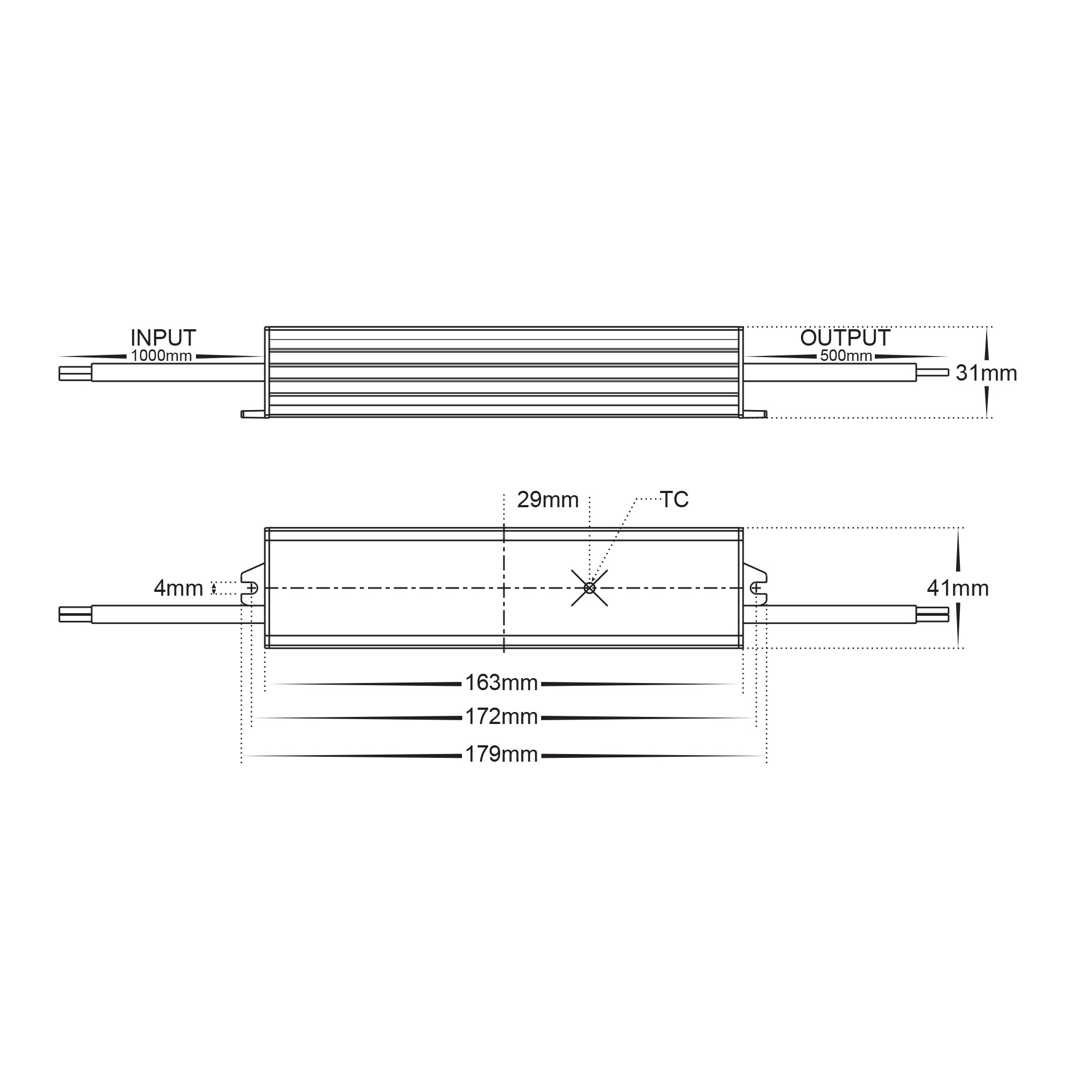 HV9653 - 60w Weatherproof LED Driver