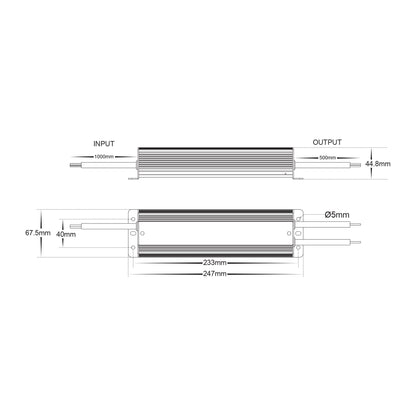 HV9658-150W - 150w Weatherproof LED Driver