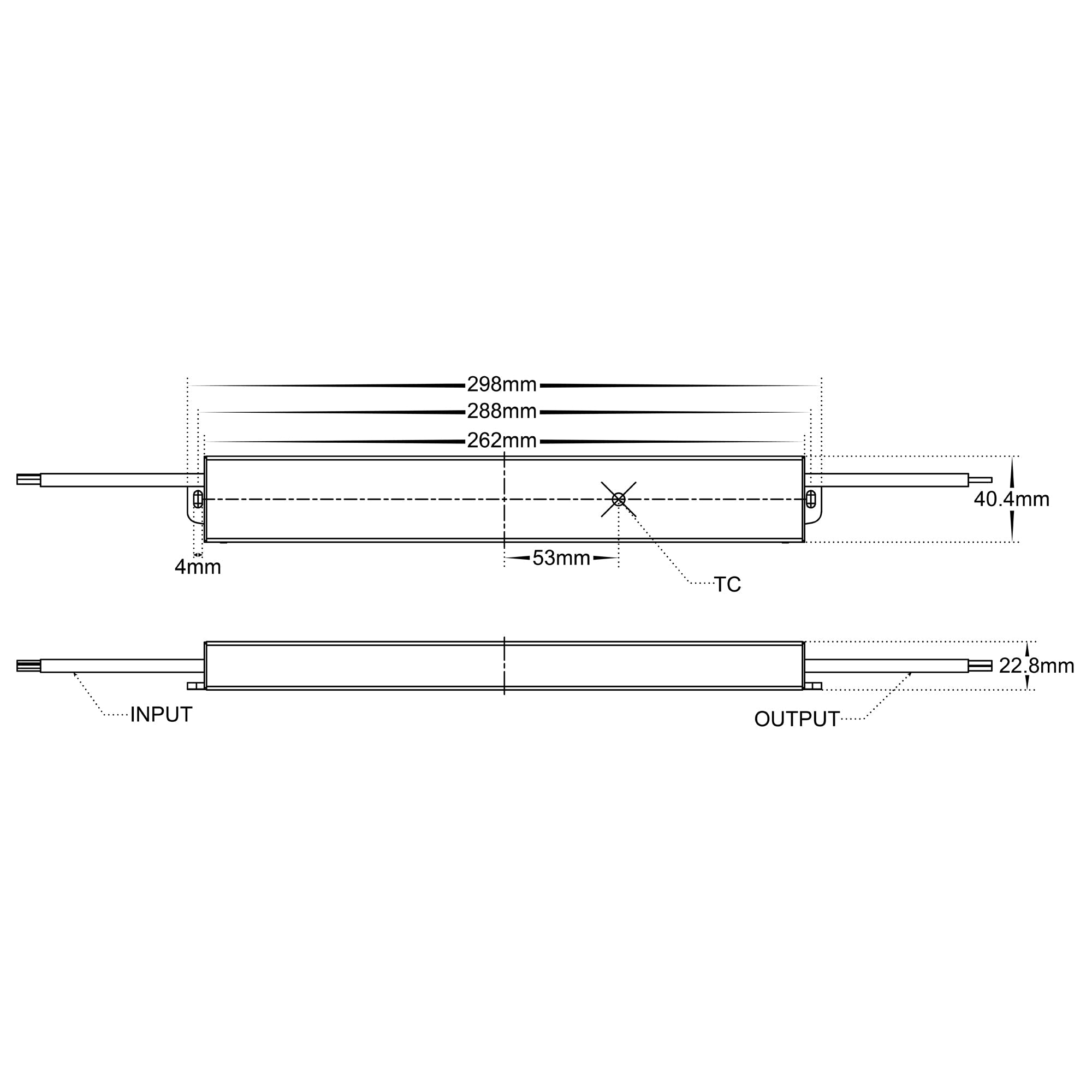 HV9658-95WS - 95w Slimline Weatherproof LED Driver