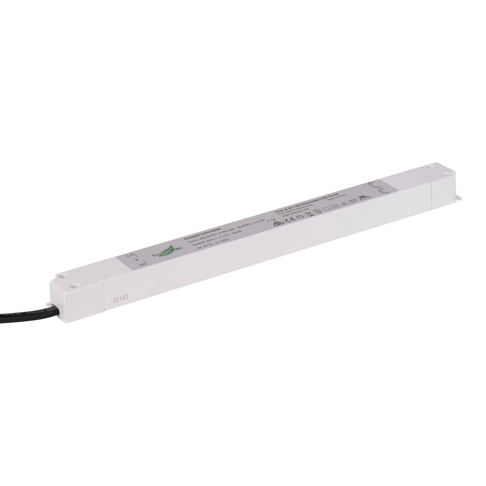 HV9662-100W IP20 Triac + 0-1/10v 2 in 1 Dimmable LED Driver