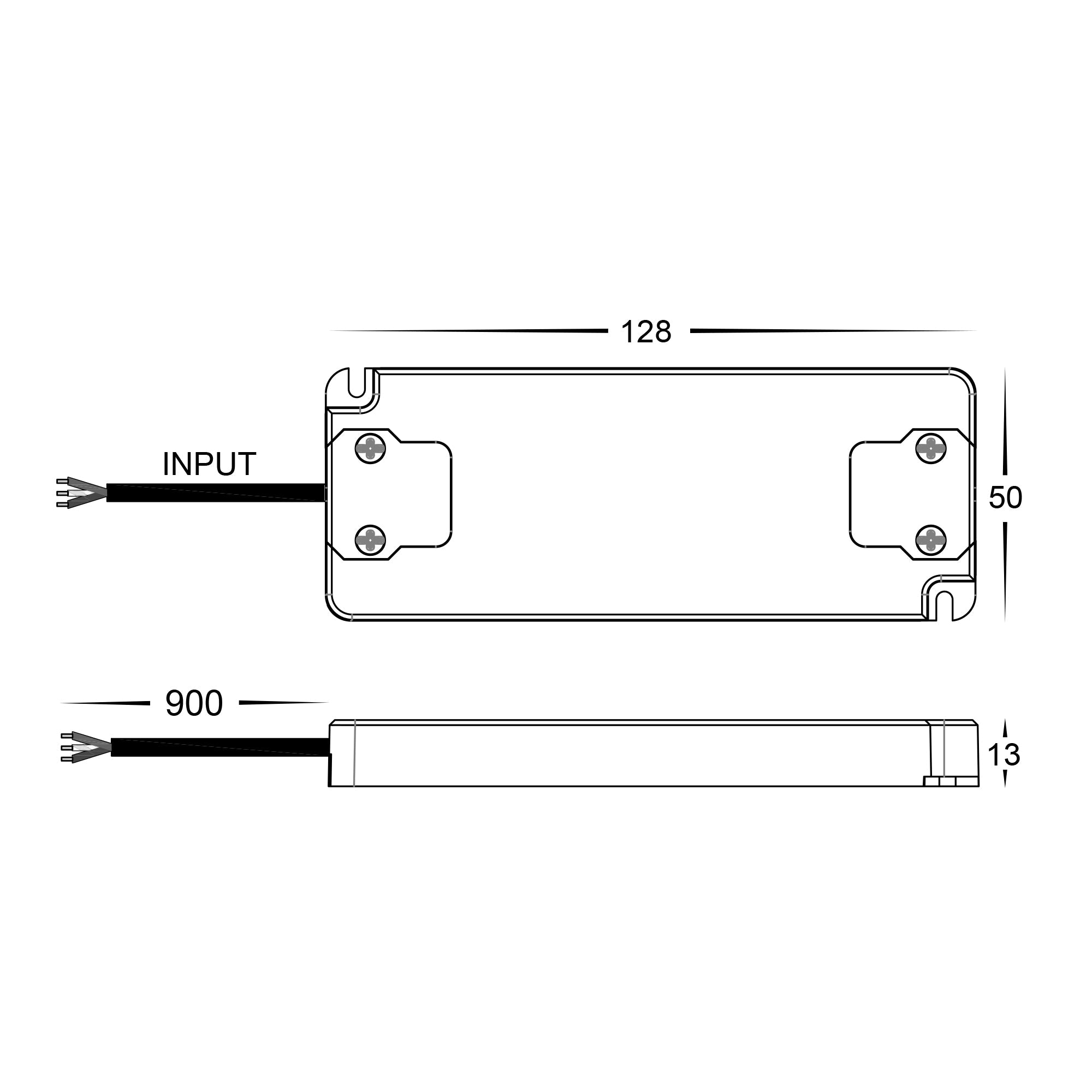 HV9666-20W - 20w Indoor IP20 Constant Voltage LED Driver