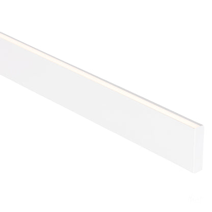 HV9694-1145-WHT - White Side Mounted Aluminium Profile