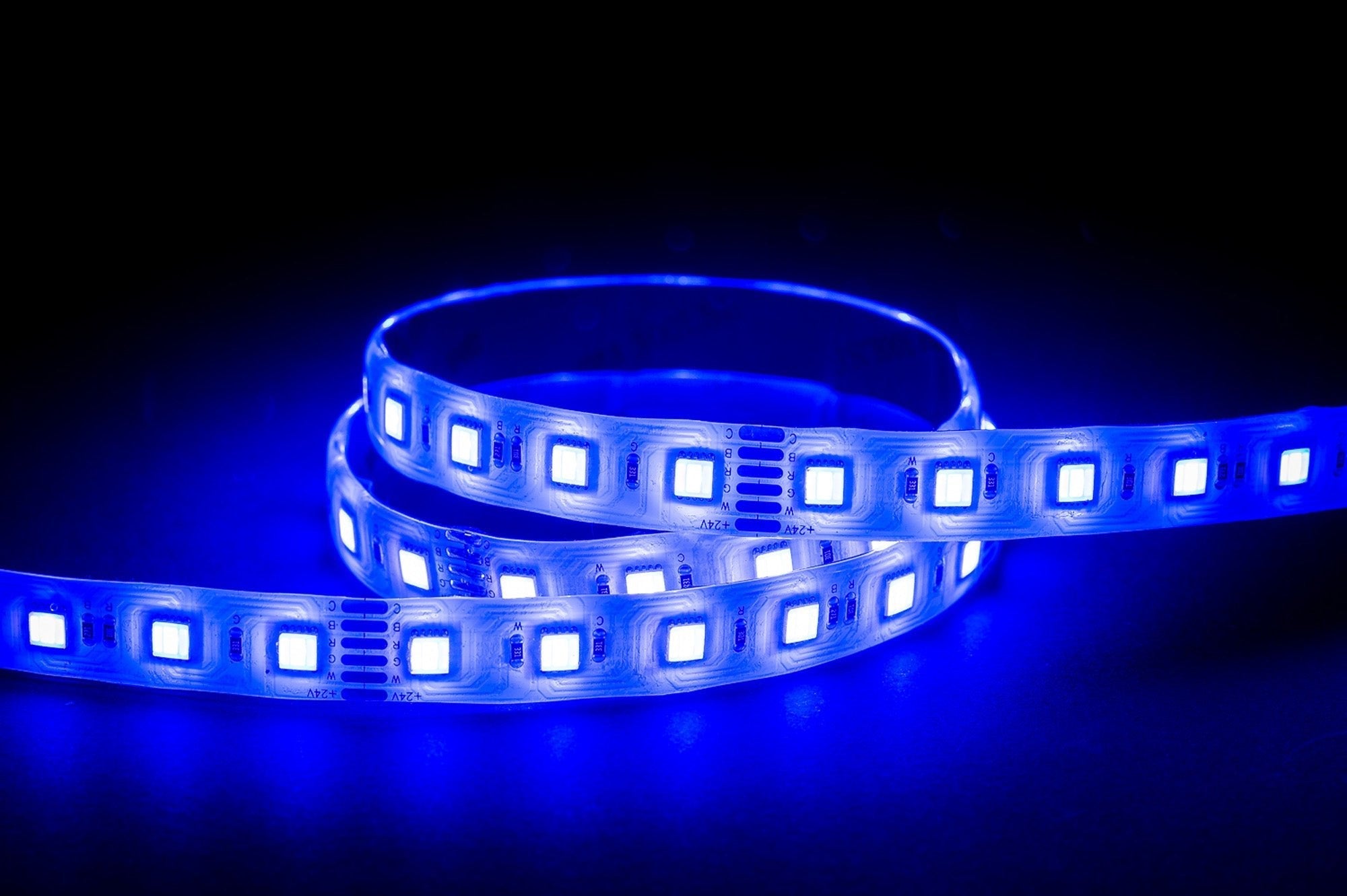 HV9752-IP54-60-RGBCW - 24w IP54 RGB + 3000k + 5500k LED Strip (RGBCW)