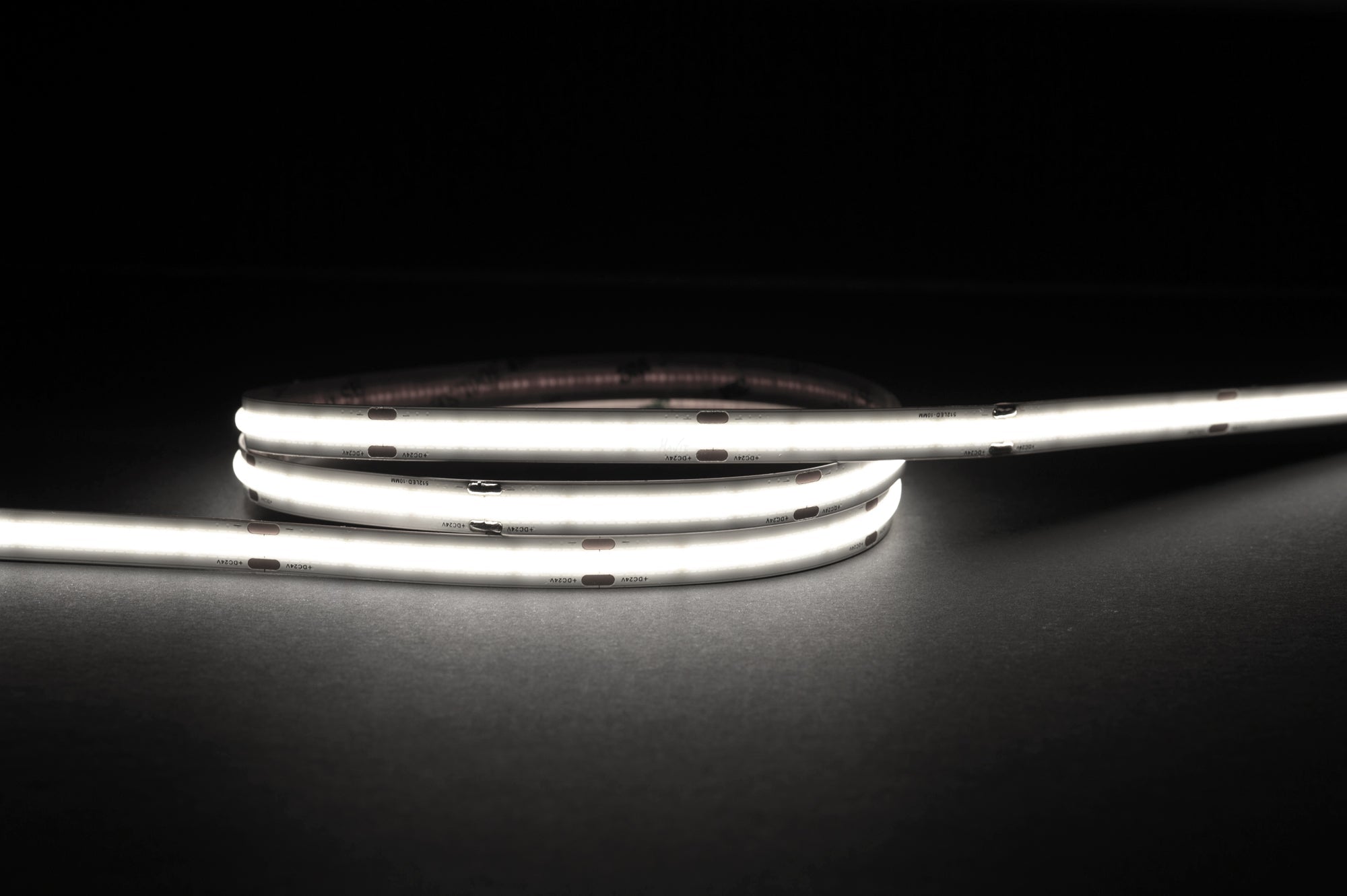 HV9761-IP20-512-5K  - 10w IP20 12v DC 5500K COB Dotless LED Strip