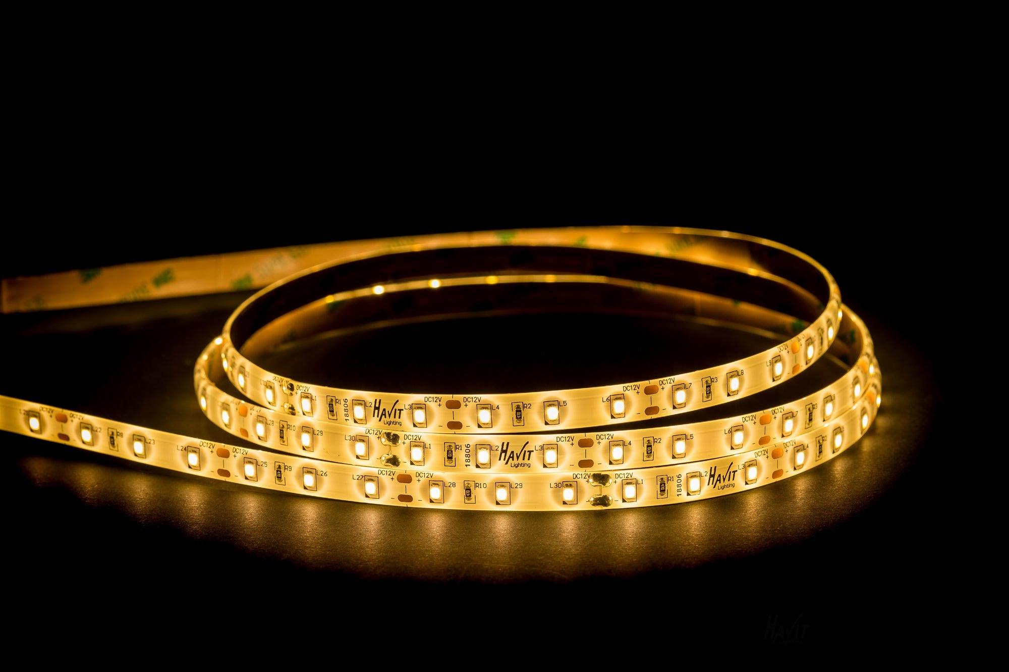 HV9783-IP54-60-3K - 14.4w IP54 LED Strip 3000k