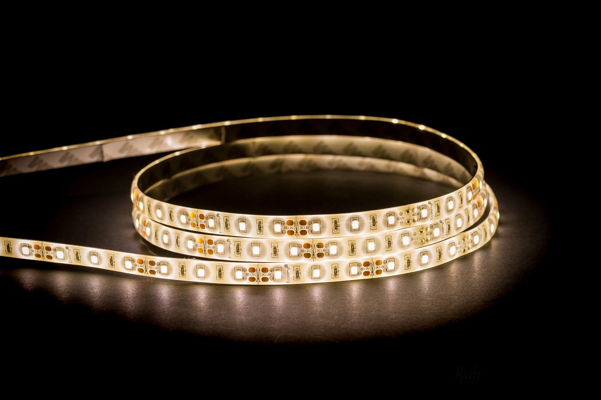 HV9783-IP54-60-4K - 14.4w 12v DC IP54 LED Strip 4000k