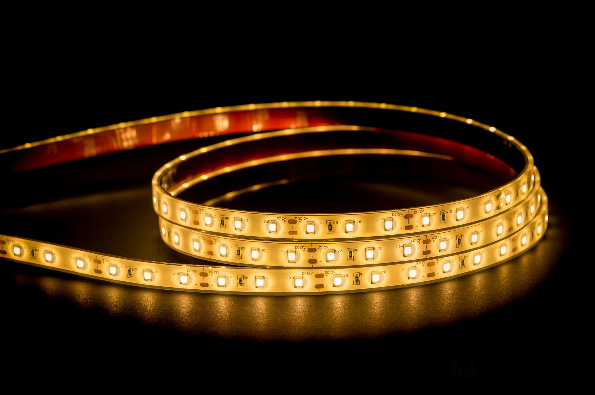 HV9783-IP67-60-3K - 14.4w IP67 LED Strip 3000k