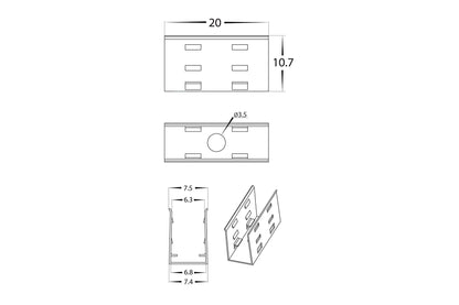 HV9792-IP67-140-5K - 14.4w IP67 24v DC HaviFlex Flexible Neon LED Strip 5500k