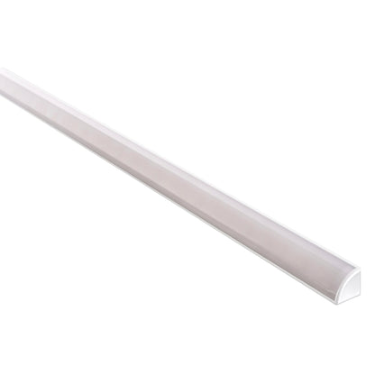 HV9691-1616-WHT - White Corner Aluminium Profile