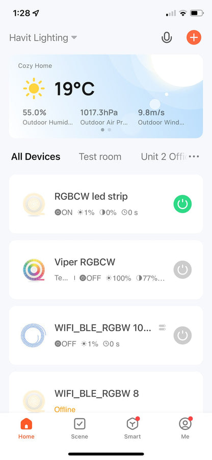 HV9105-1009-5C- WIFI + RF LED Strip Receiver